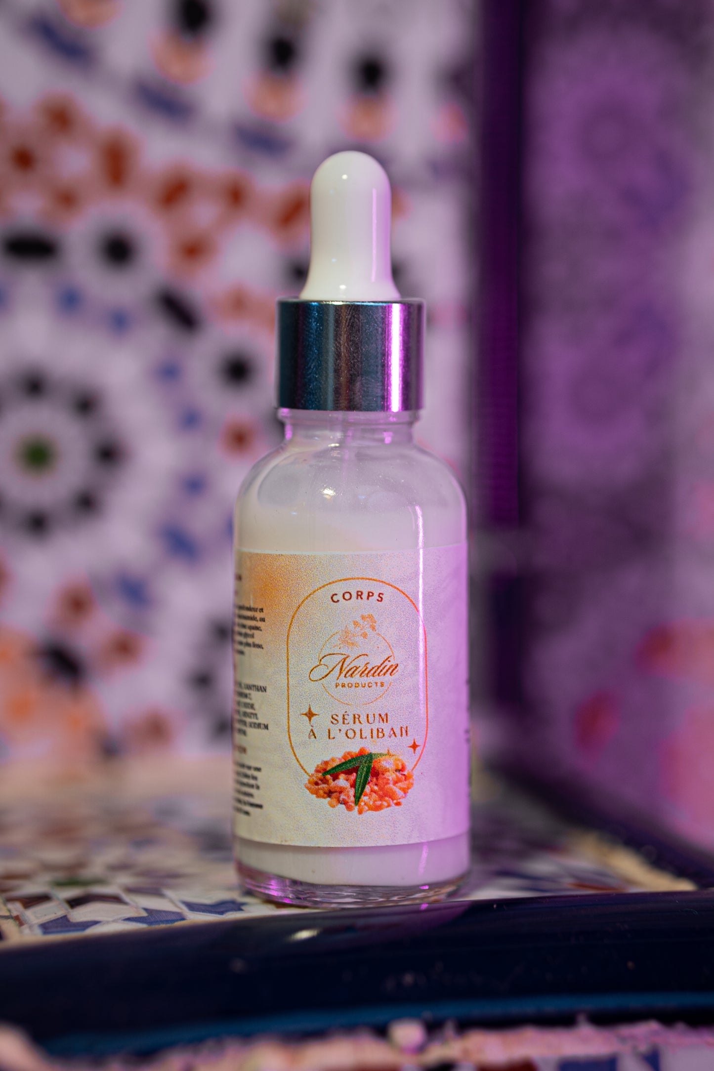 Nardin — Sérum à l’Oliban 30 ml | Sérum lacté apaisant — Made in Morocco